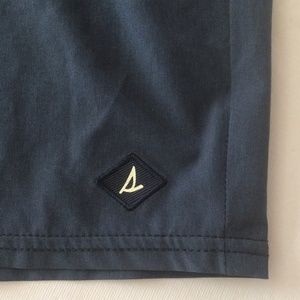 Sperry Navy Blue Lined Swim Shorts